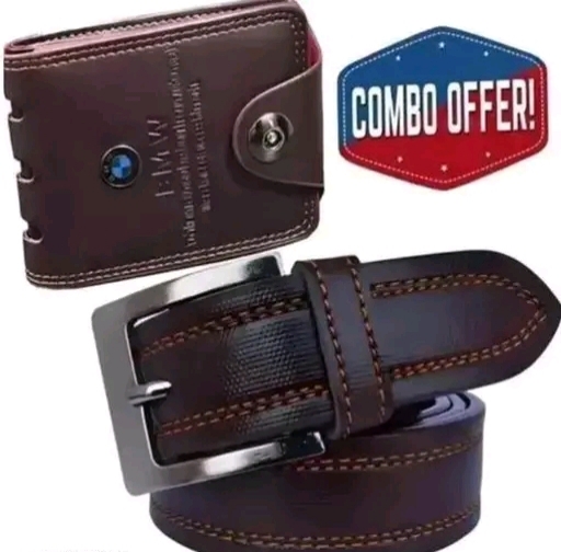 Purse & Belt Combo Pack For Boys